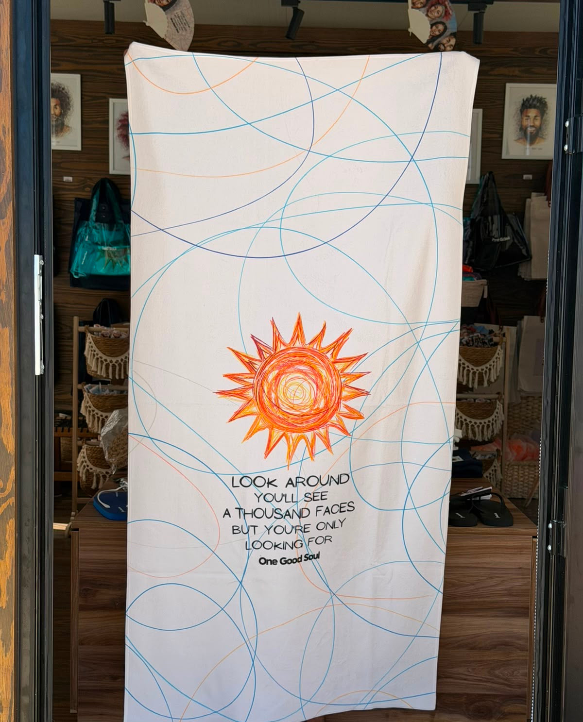 The Sun Beach Towel