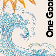 The wave  Beach Towel