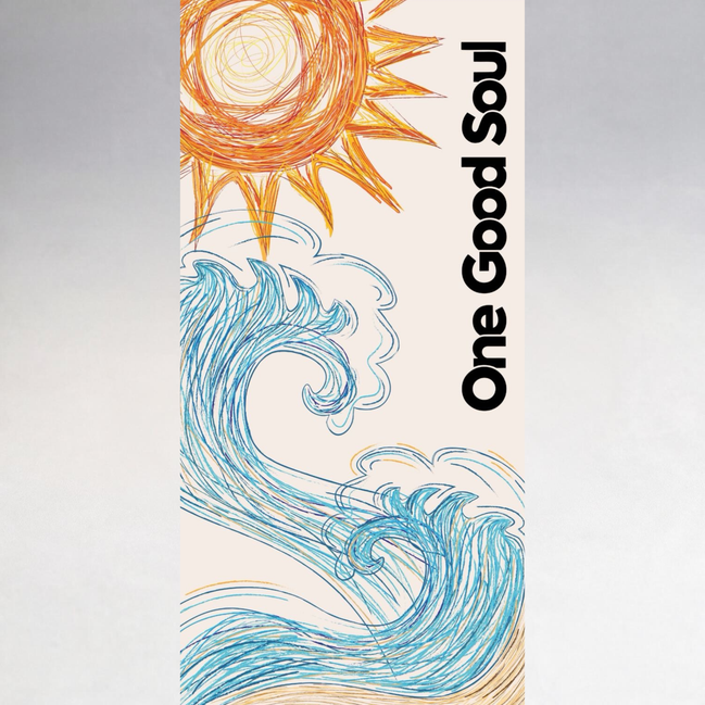 The wave  Beach Towel