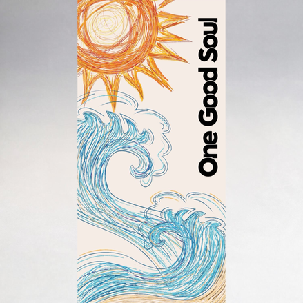 The wave  Beach Towel