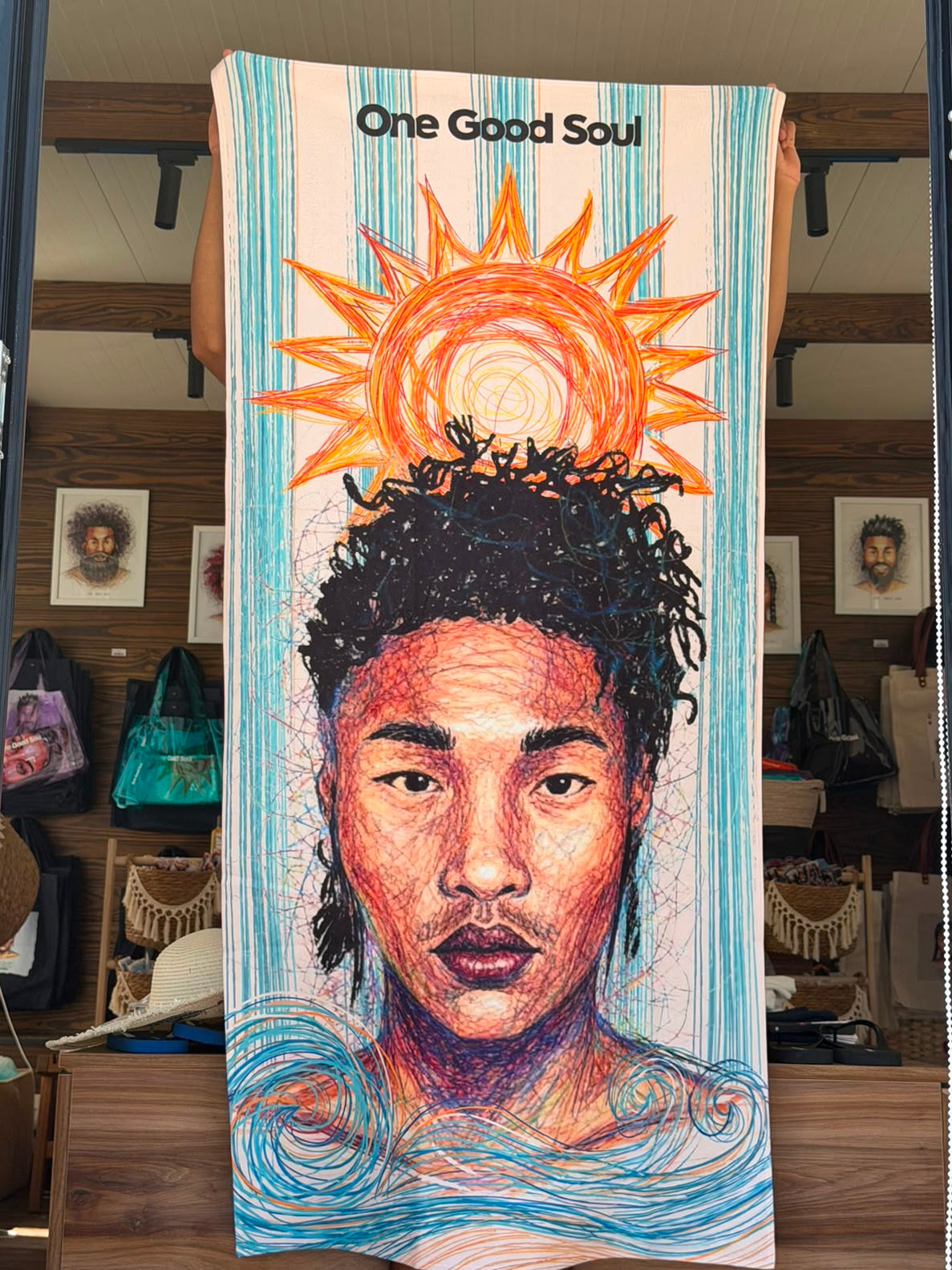 Leo Beach Towel