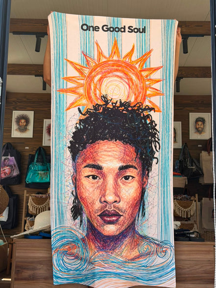 Leo Beach Towel