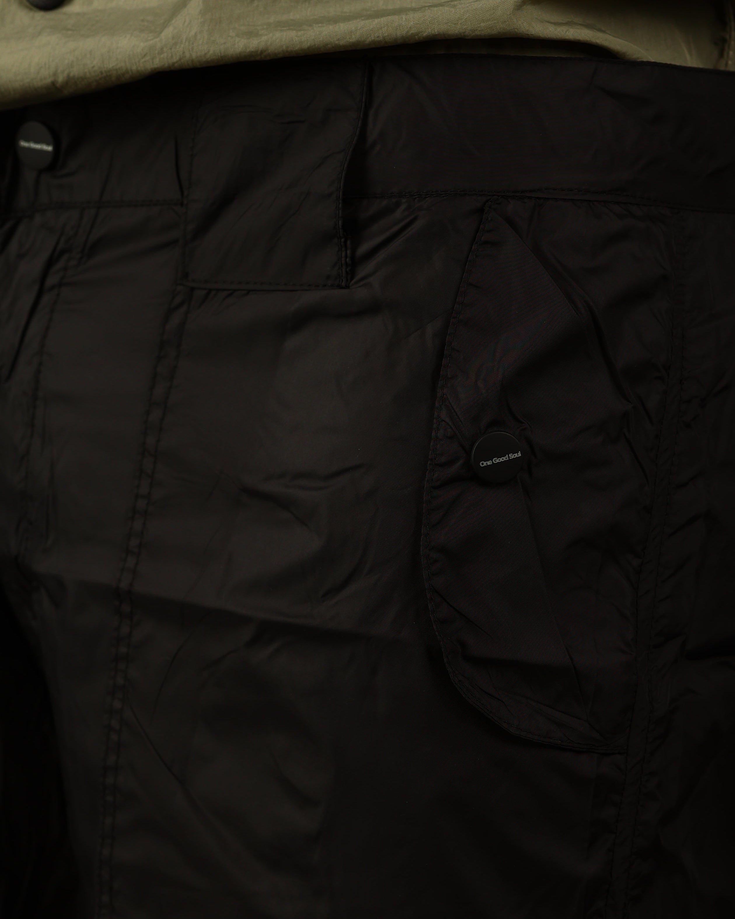 Black Soft Waterproof Pants