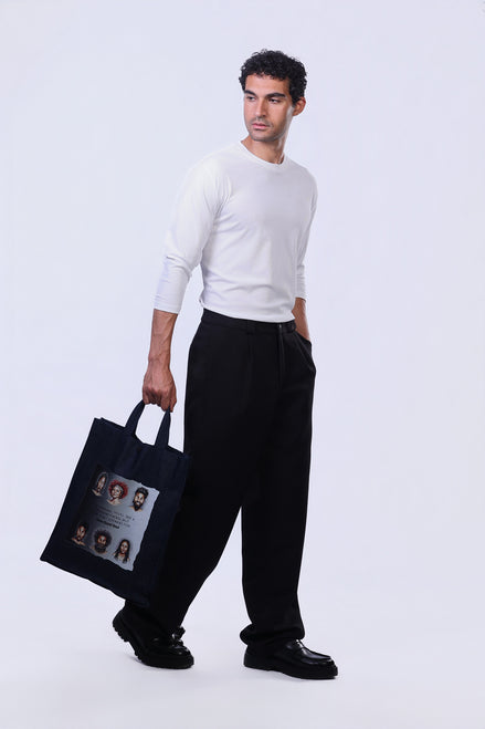 Soul Tote Bag in Denim