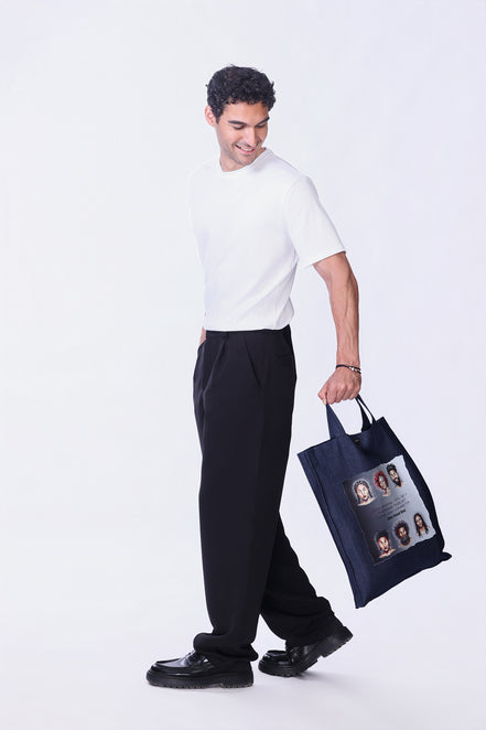 Soul Tote Bag in Denim