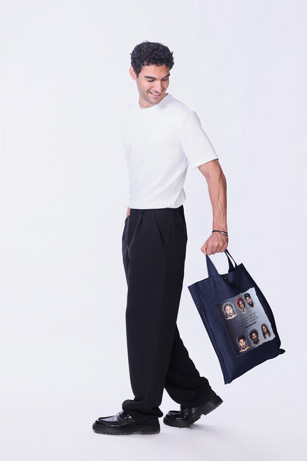 Soul Tote Bag in Denim