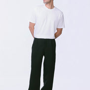 Soul Ribbed Basic in White - Short Sleeves