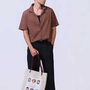 Crinkle Shirt in Brown