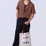 Crinkle Shirt in Brown
