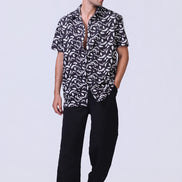 Soul Feather Shirt in Black