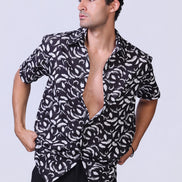 Soul Feather Shirt in Black