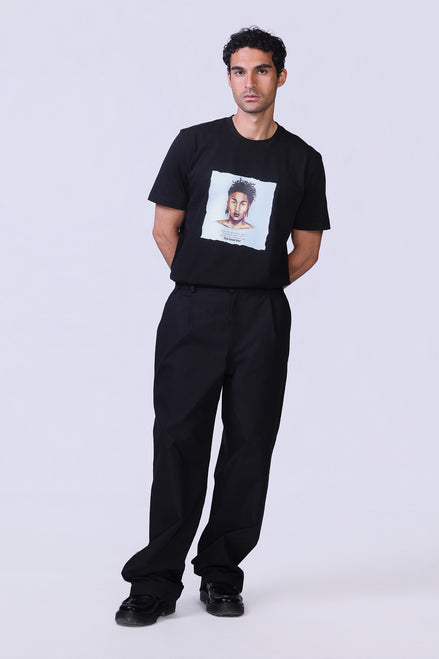 Soul Graphic Tee in Black