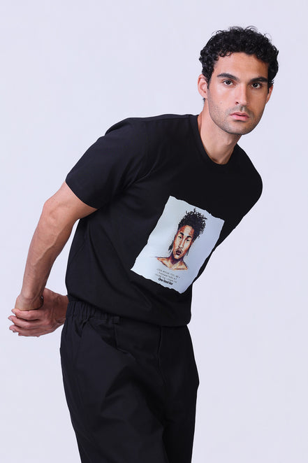 Soul Graphic Tee in Black