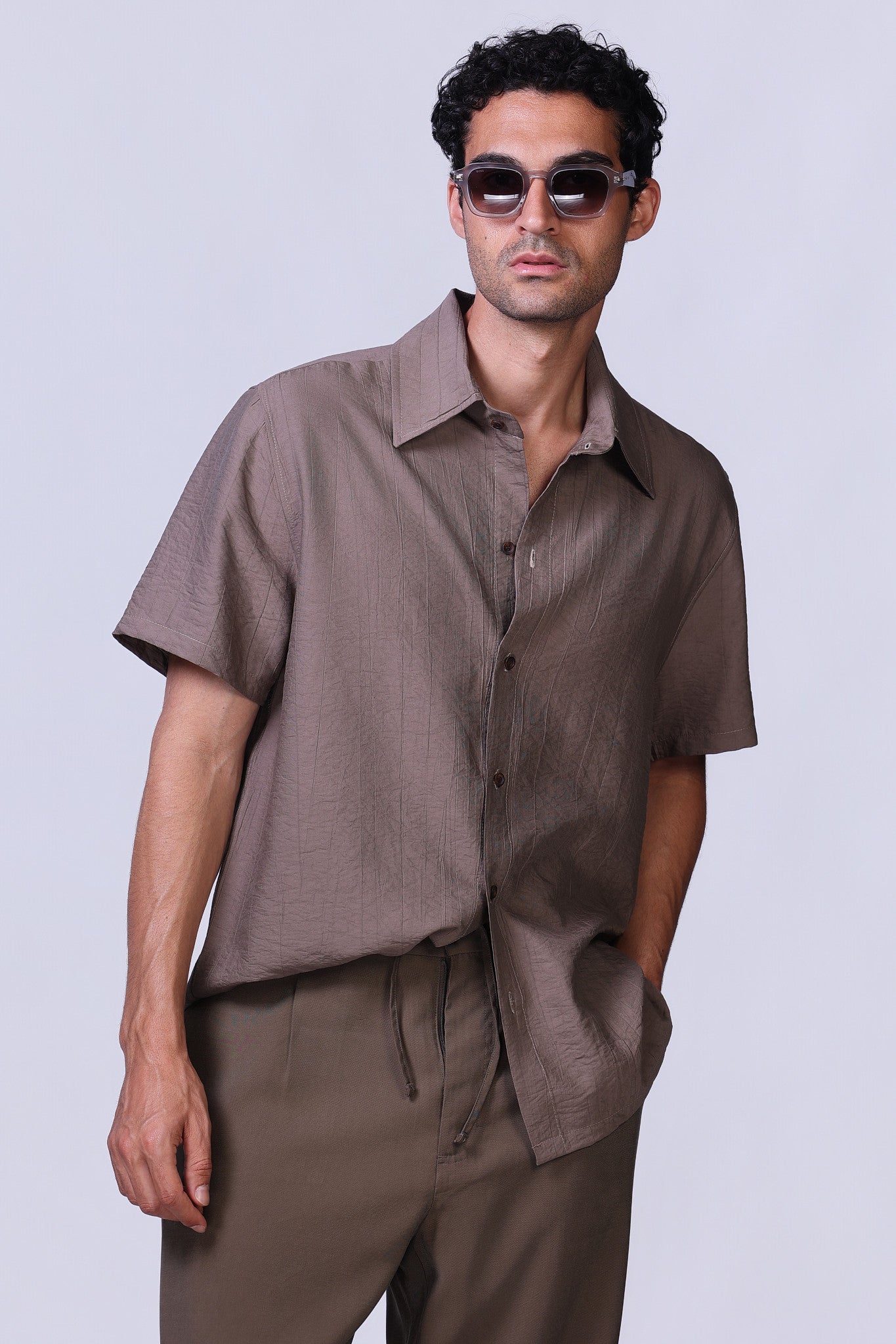 Driftwood Shirt in Café