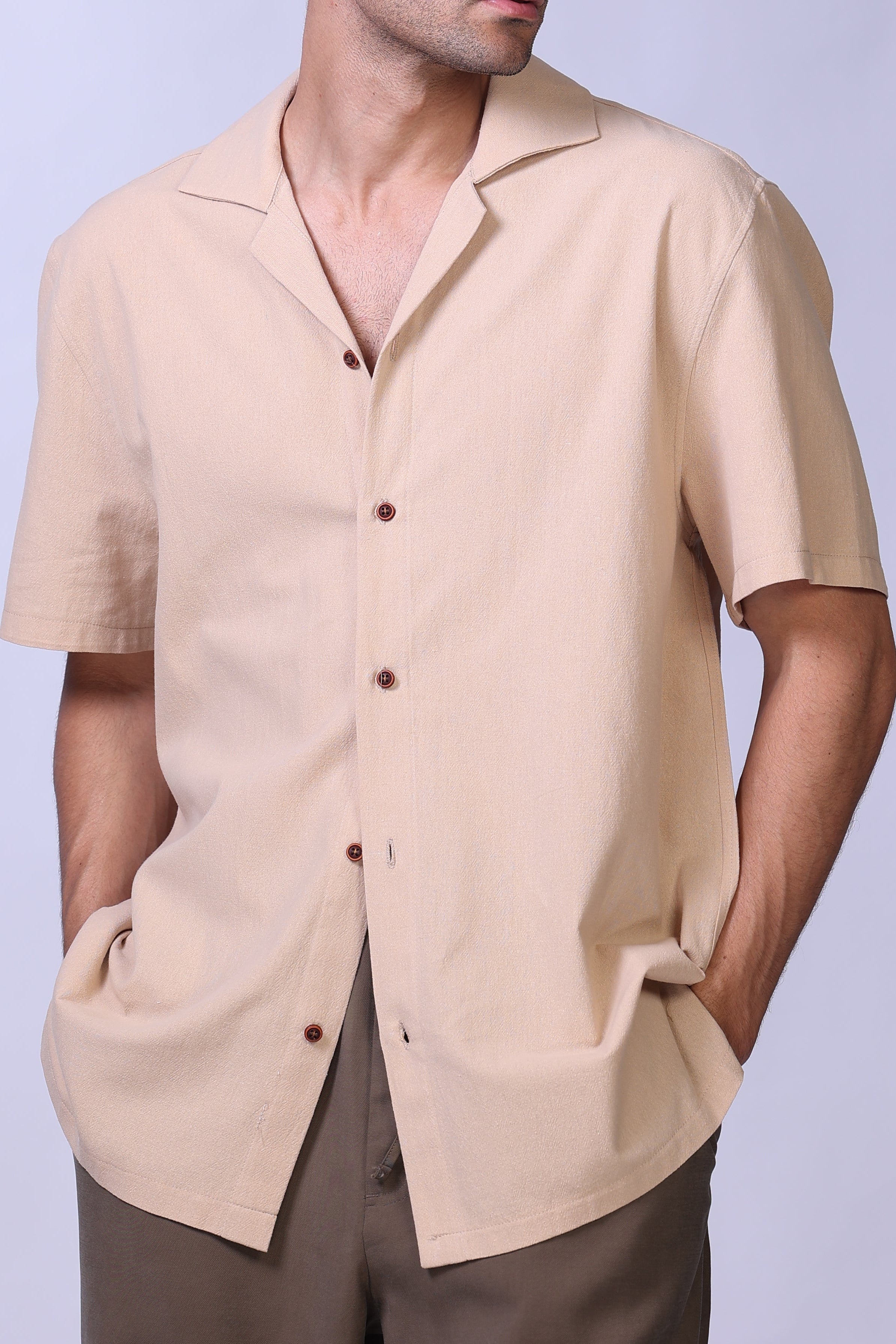 Blank Shirt in Beige