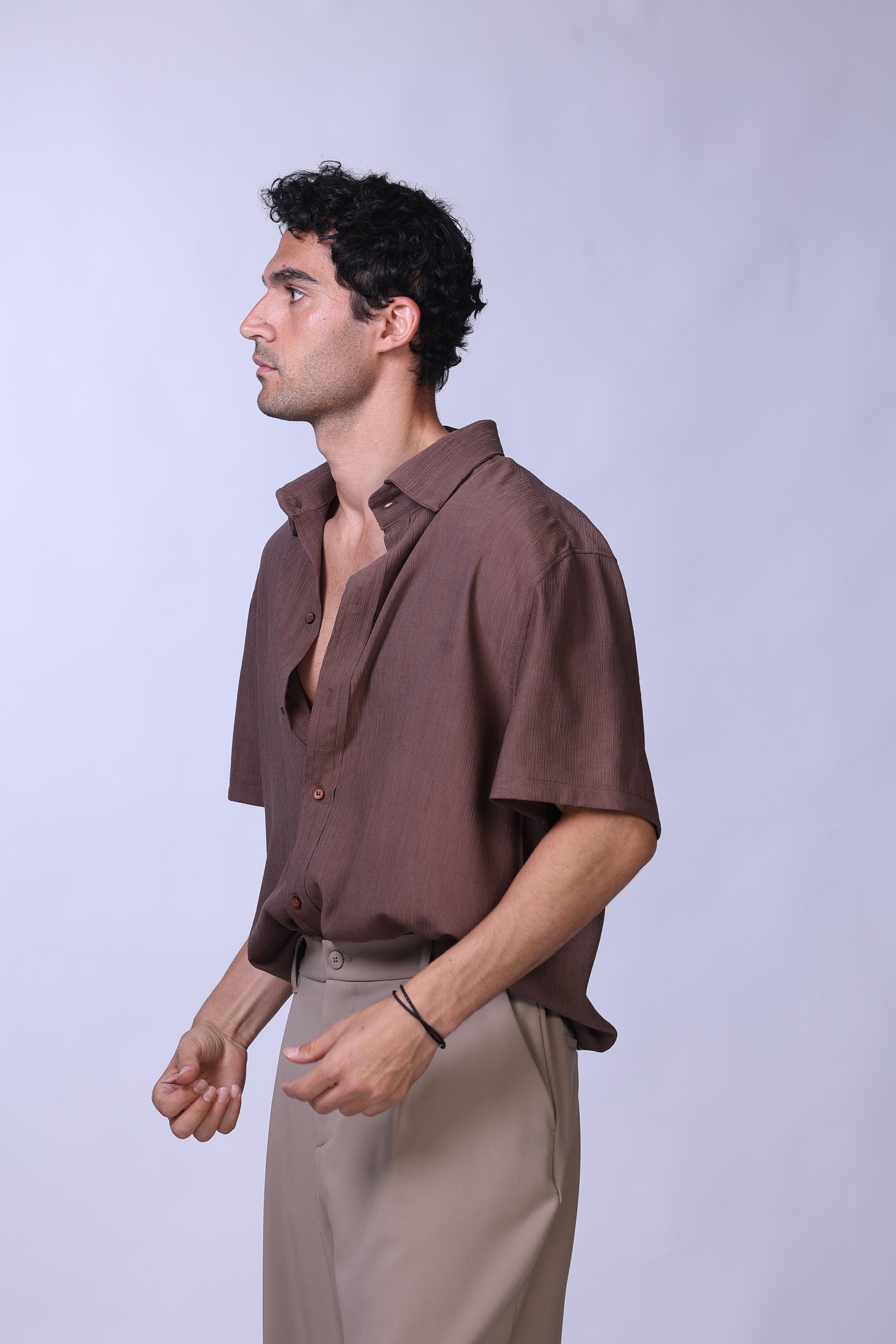 Axis Shirt in Brown
