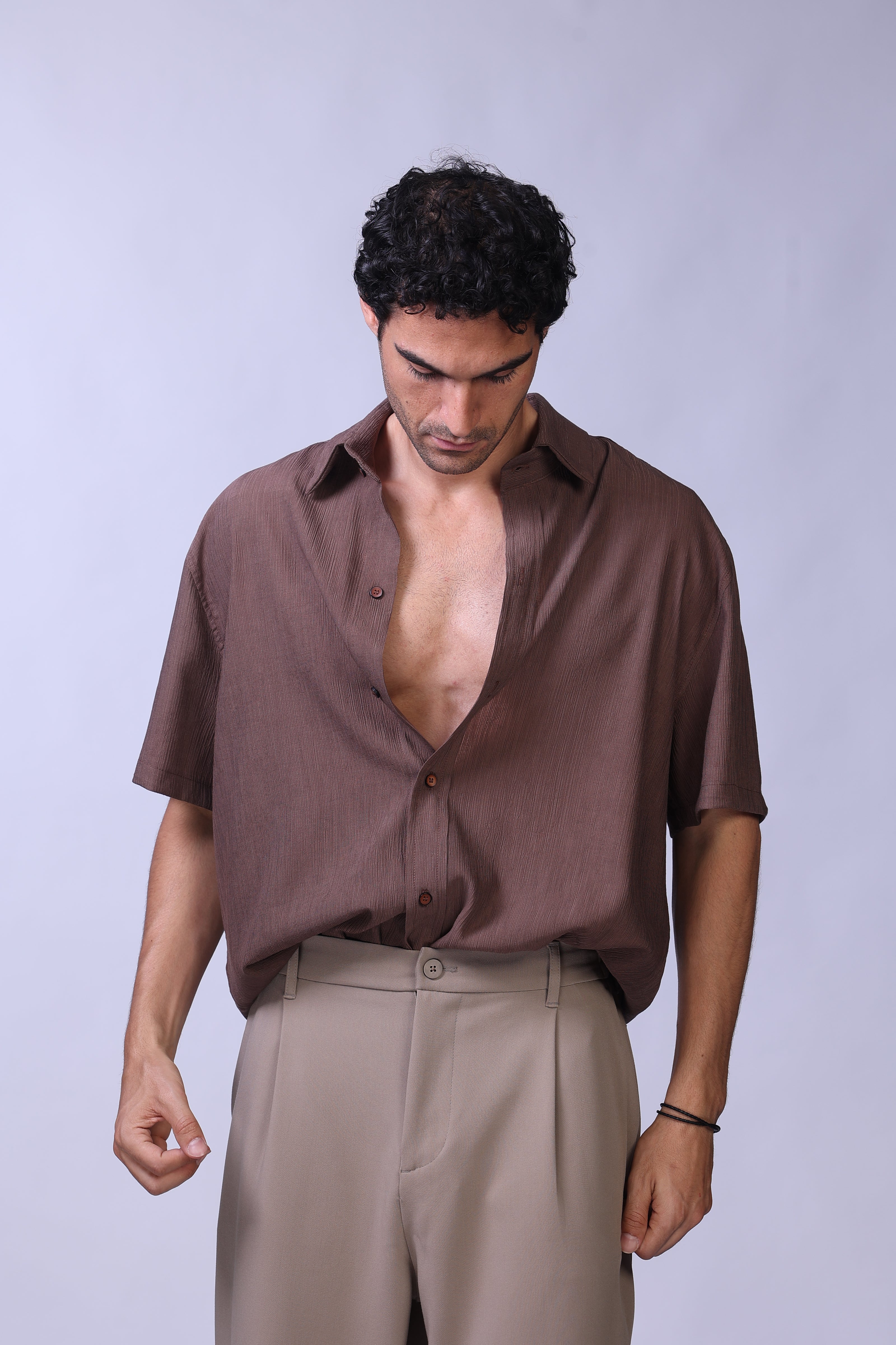Axis Shirt in Brown