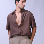 Axis Shirt in Brown