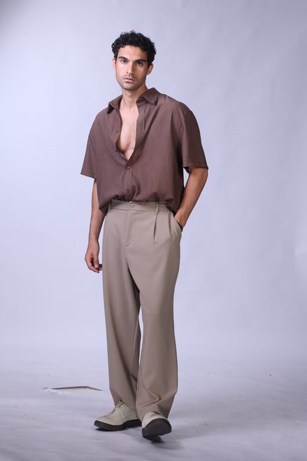 Axis Shirt in Brown