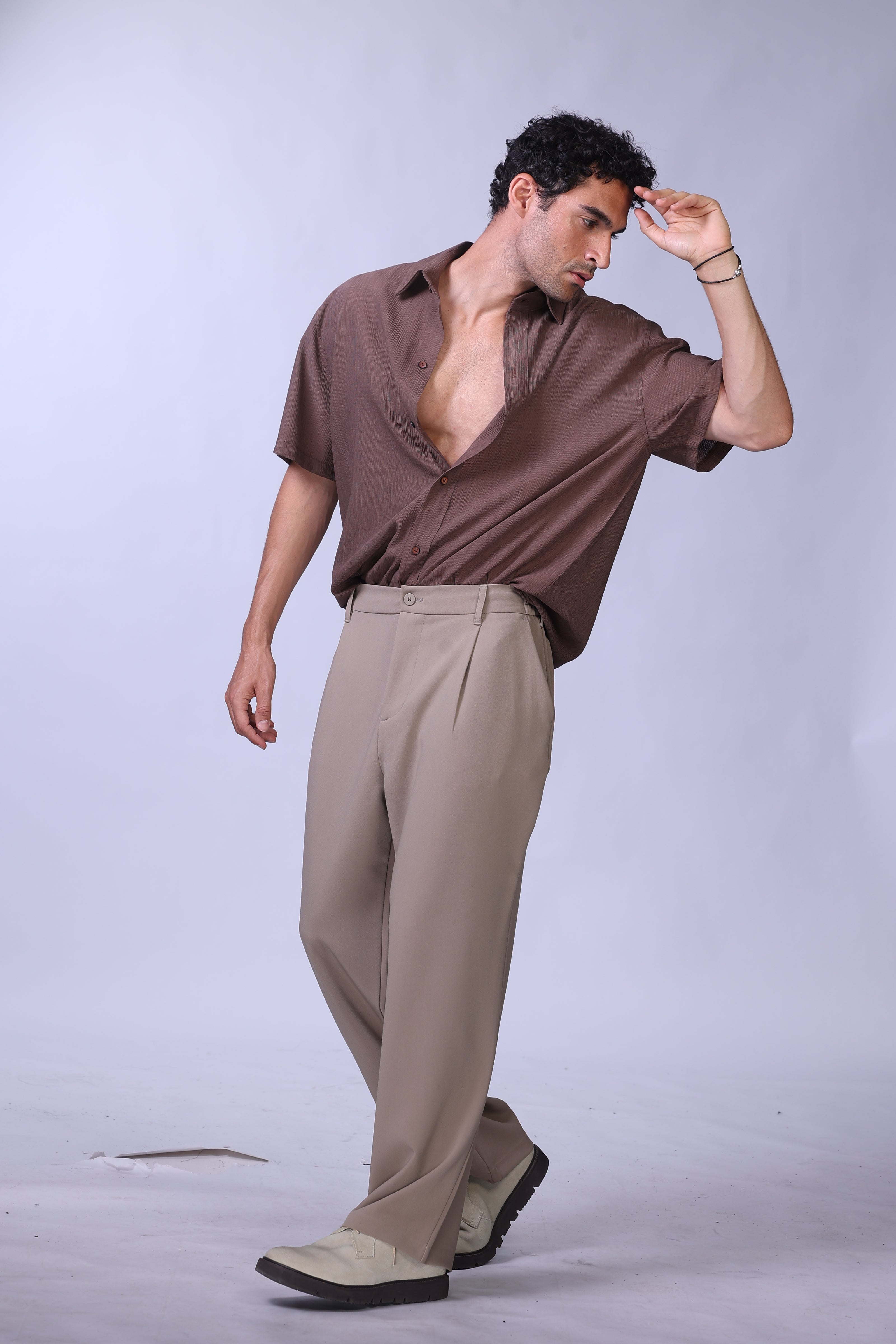 Axis Shirt in Brown