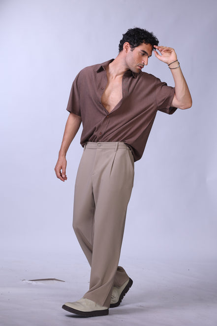 Axis Shirt in Brown