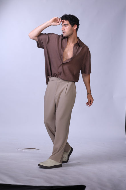 Axis Shirt in Brown