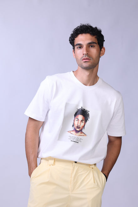 Soul Graphic Tee in White