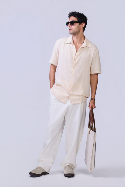 The Bubbly Shirt in Butter Yellow