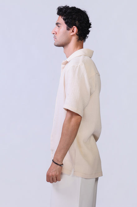 The Bubbly Shirt in Butter Yellow