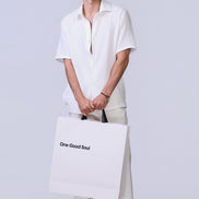 The Bubbly Shirt in White