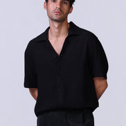 Linen Shirt in Black