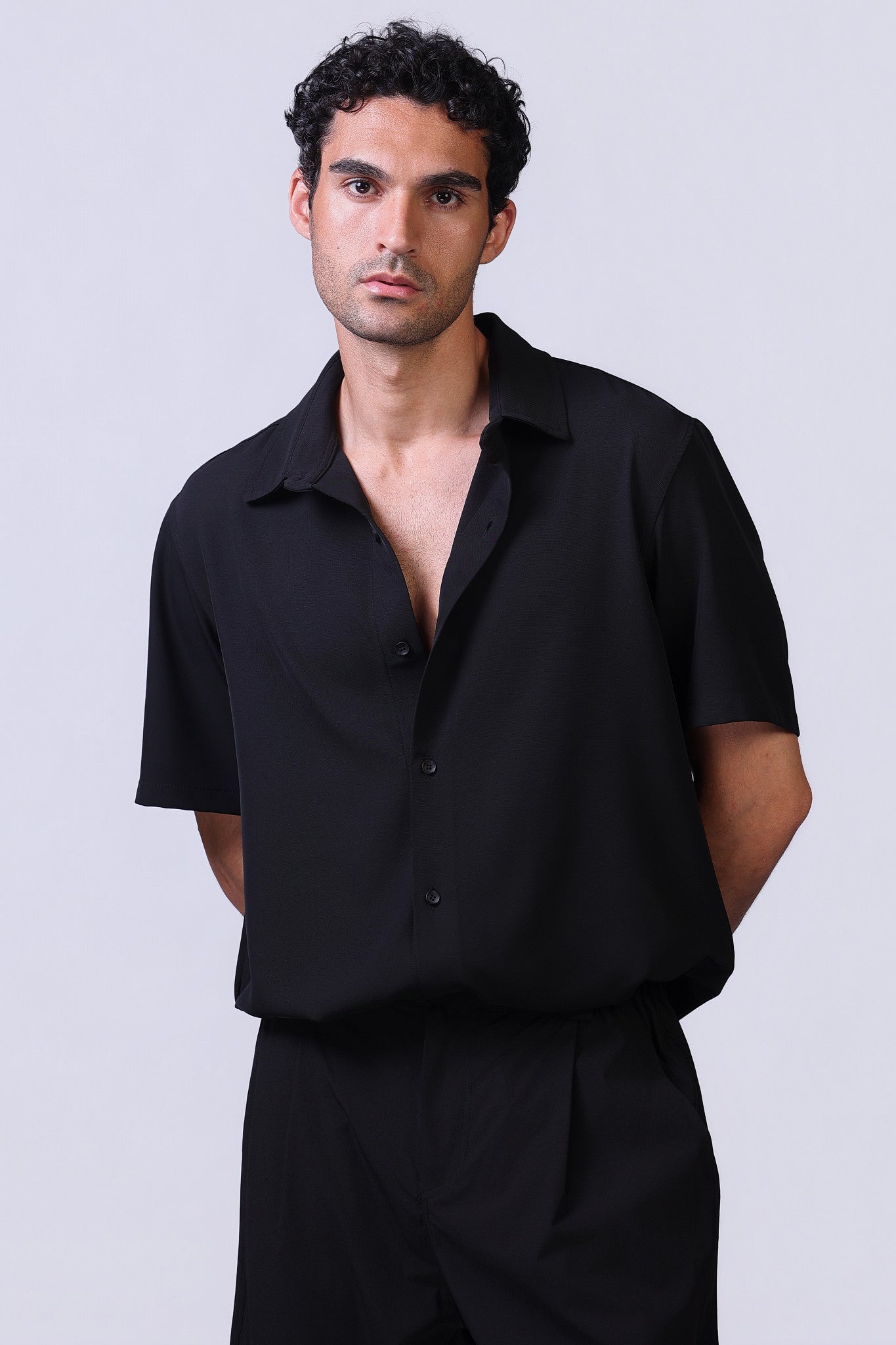 Still Shirt in Black