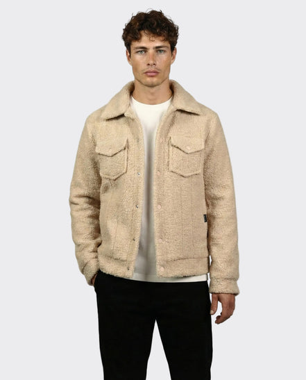 Beige Teddy Jacket