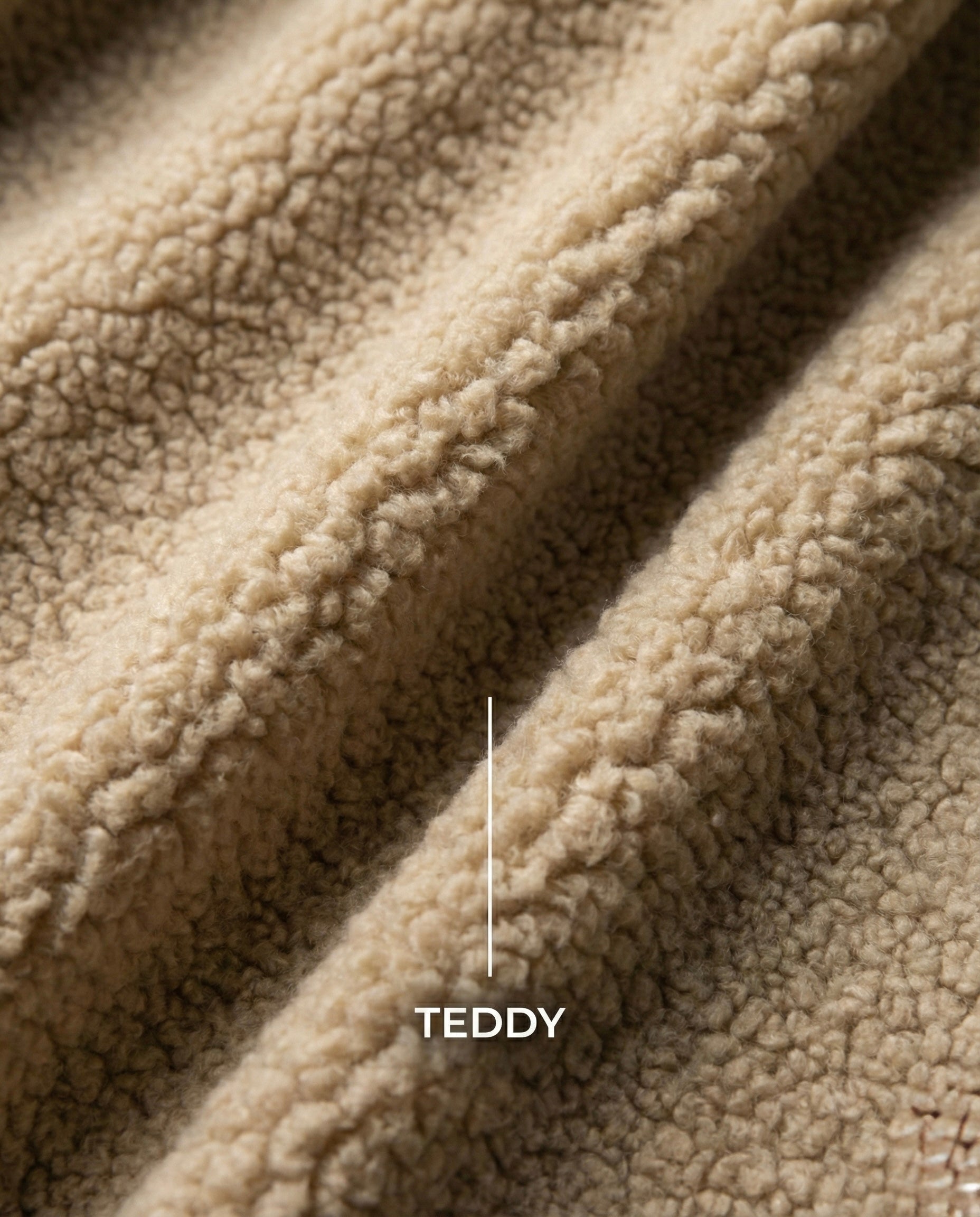 Beige Teddy Jacket