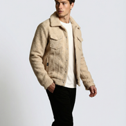 Beige Teddy Jacket