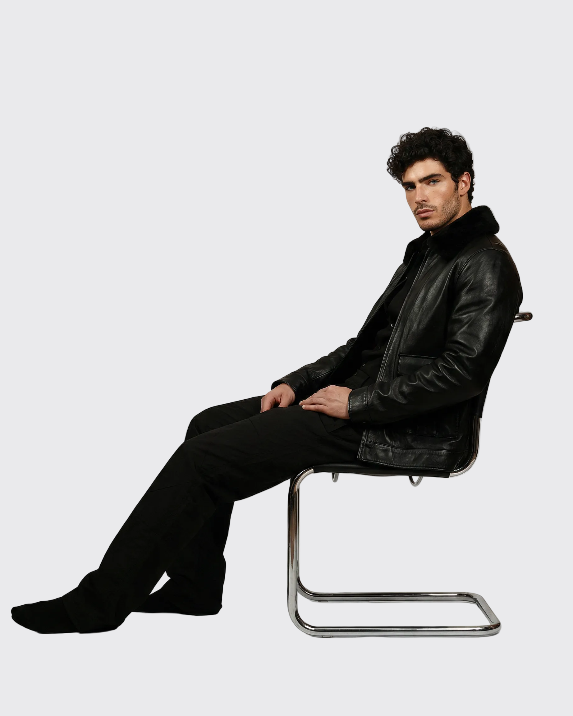 Black Genuine Leather Jacket