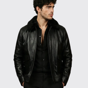Black Genuine Leather Jacket