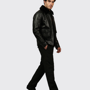 Black Genuine Leather Jacket