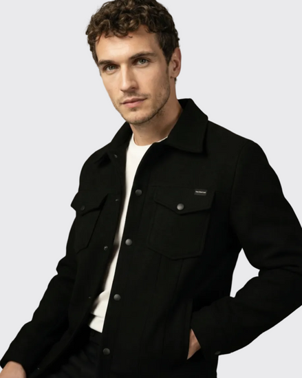 Black Wool Jacket