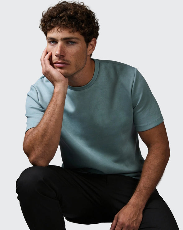 Baby Blue Suede Tshirt