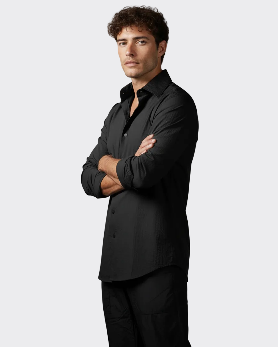 Black Waterproof Shirt