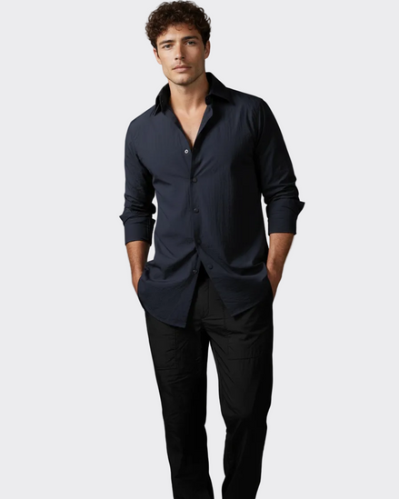 Navy Waterproof Shirt