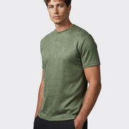 Olive Suede Tshirt