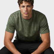 Olive Suede Tshirt