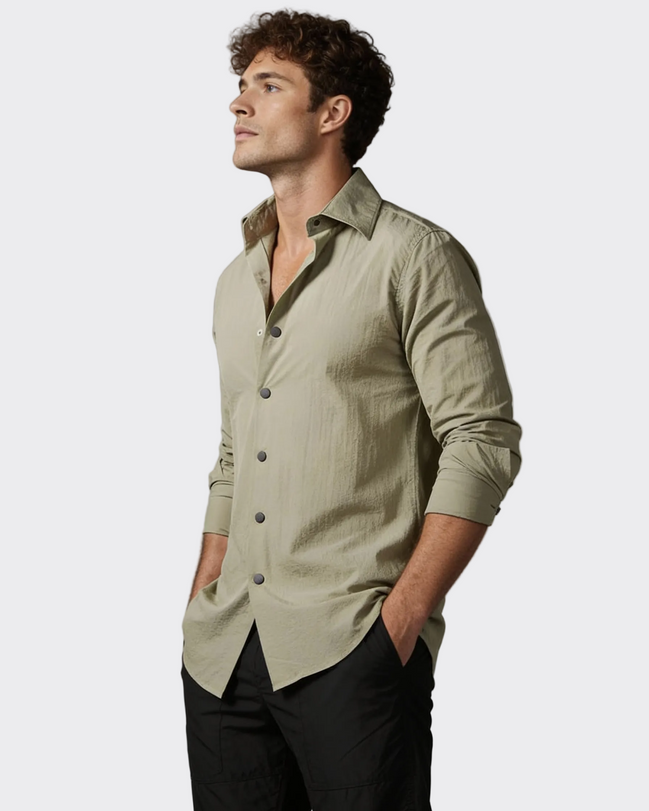Olive Waterproof Shirt