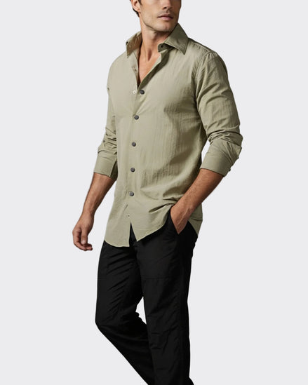 Olive Waterproof Shirt