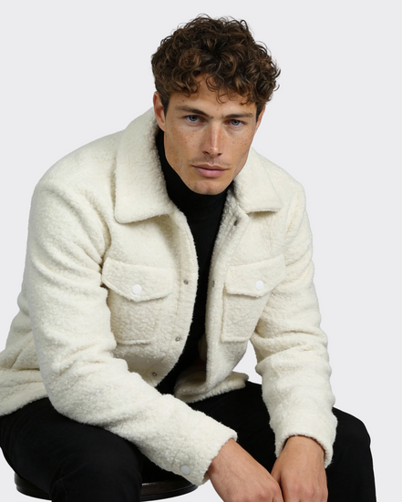 White Teddy Jacket