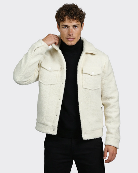 White Teddy Jacket