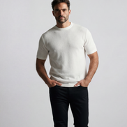 White Wool Tshirt