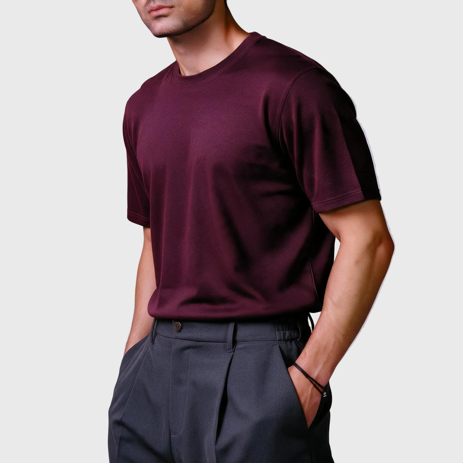 Not So Basic in Dark Burgundy
